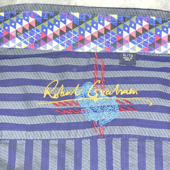 Robert Graham XL long sleeve button up shirt - Picture 3 of 4